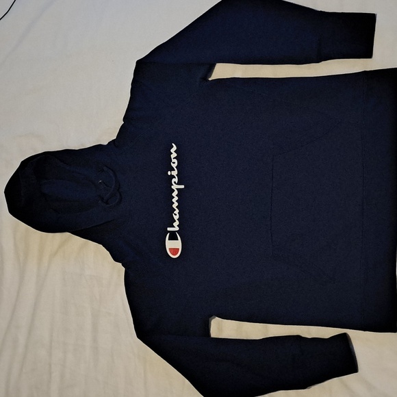 CHAMPION | Navy hoodie - Picture 1 of 2